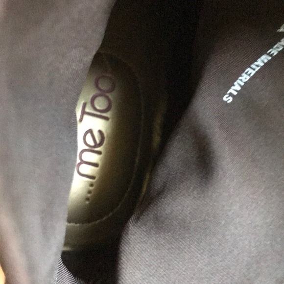 NWOT Me Too suede Houston slouch wedge bootie SZ 9 - Picture 5 of 6